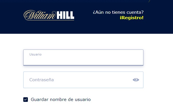 Inicia Sesión William Hill