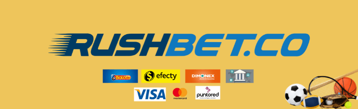 rushbet métodos de pago