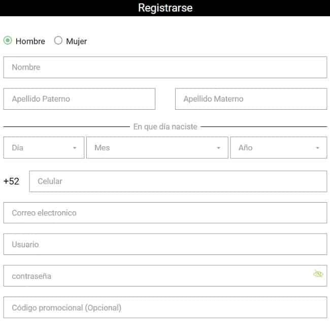 Registrarse Codere Codere Registrarse