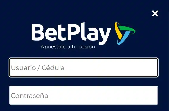 Iniciat Sesion BetPlay