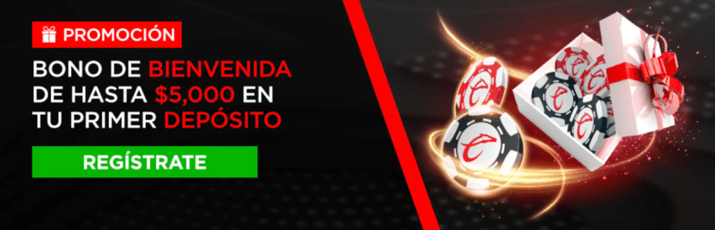 Bono de bienvenida Casino Caliente