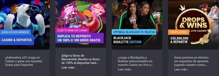 Bono Bienvenida Casino